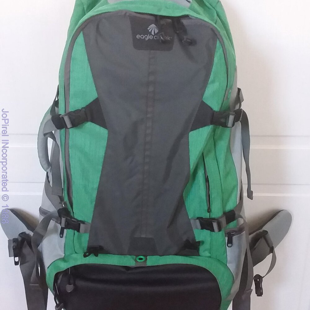 Eagle Creek Green Hiking Frame Backpack 75 L Mens